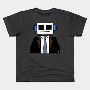 Dapper Robot Tee 2: Where Circuitry Meets Couture T-Shirt Kids T-Shirt